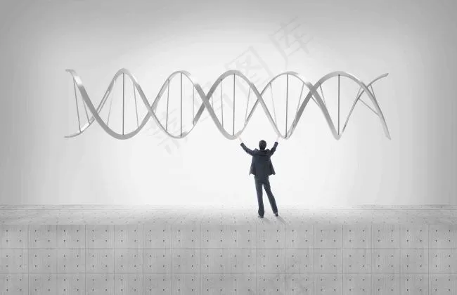 遗传DNA(5200X3360(DPI:300))psd模版下载