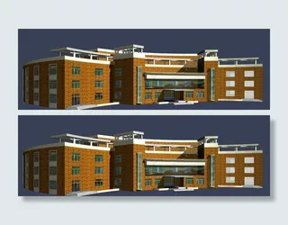 现代建筑3d模型下载3d模型 32