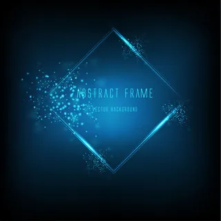 蓝色科技信息背景 蓝色科技信息背景