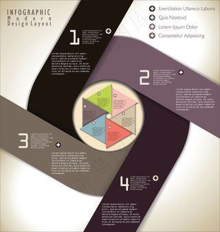 创意信息图表矢量图