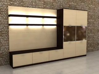 室内设计背景墙3d素材装饰素材 5...