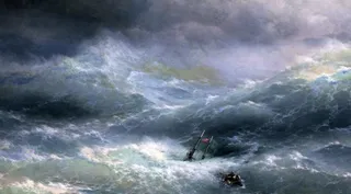 海景油画（非高清）图片