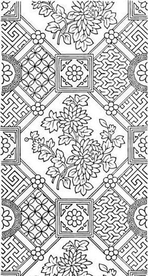 元明时代 矢量版画 古典图案 矢量中华五千年 AI源文件_0159