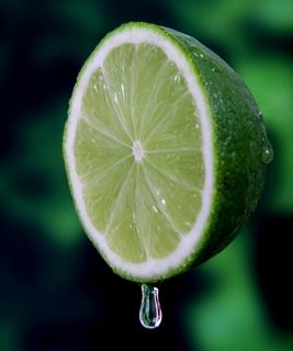 绿色柠檬图片