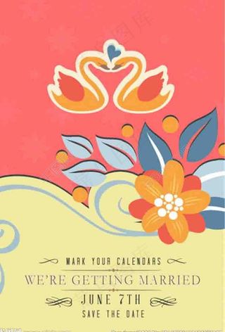 花纹背景贺卡素材图设计