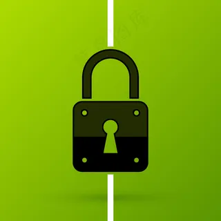 绿色背景矢量图