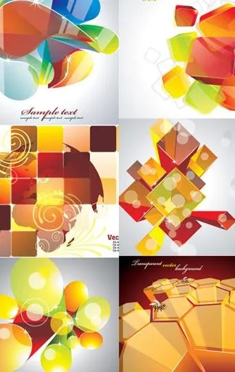 特炫动感图形矢量素材ai矢量模版下载