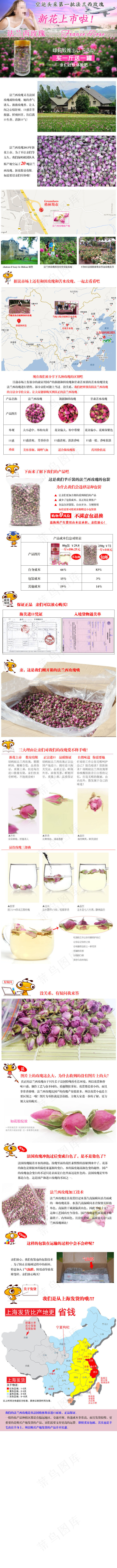 淘宝素材PSD高清分层描述模板花茶...(750X10000(DPI:72))psd模版下载