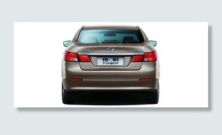 广汽传祺轿车 车尾图片