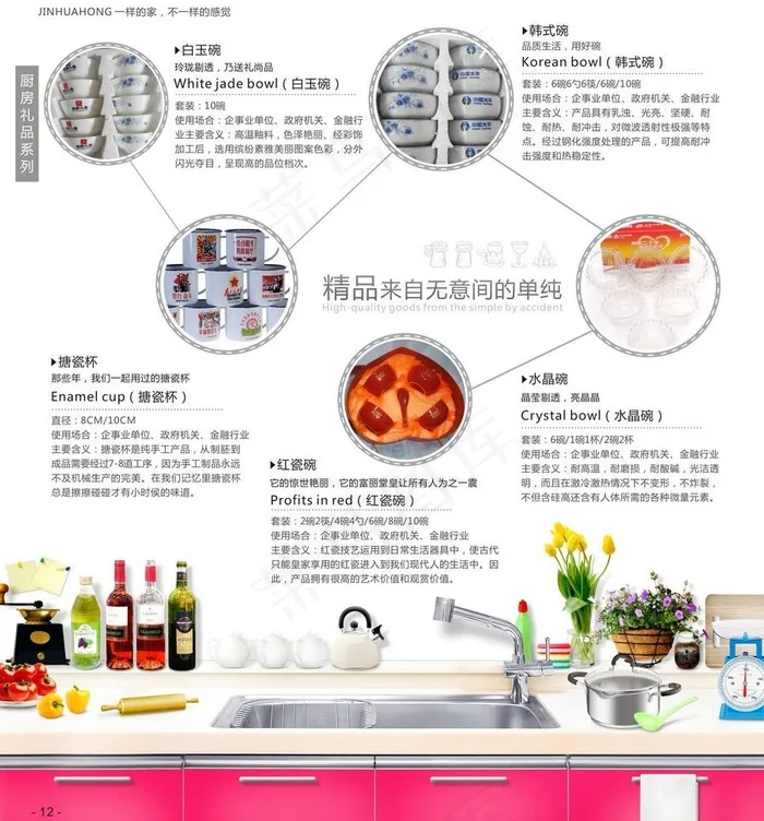 礼品画册图片cdr矢量模版下载