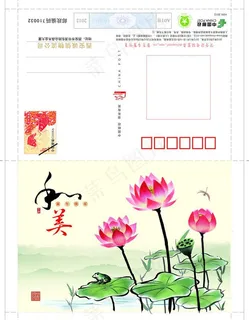 邮政贺卡图片