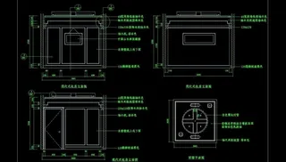 cad餐厅设计素材 餐厅施工图片