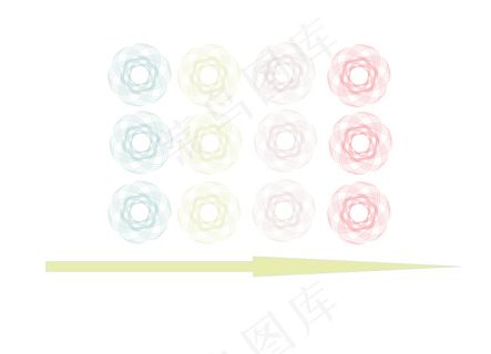 可爱花朵平铺背景