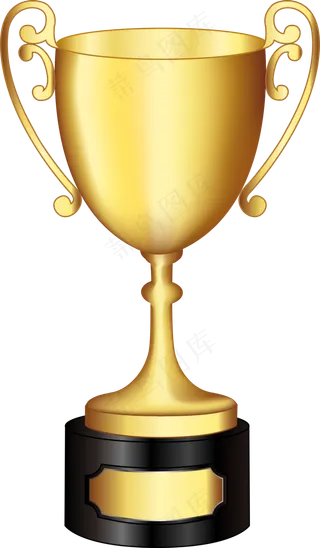 颁奖典礼金色颁奖奖杯冠军奖杯奖牌素...