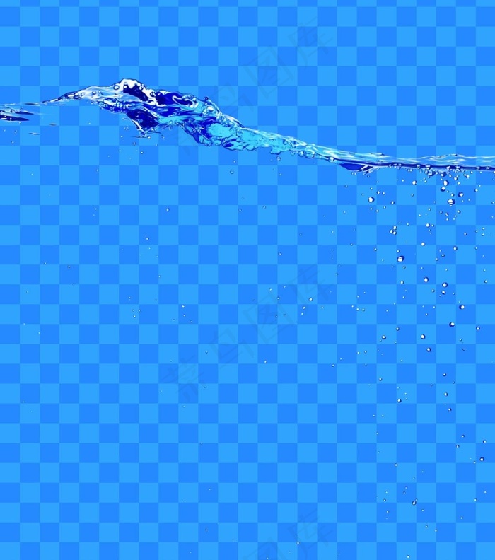 溅起水花PSD素材psd模版下载