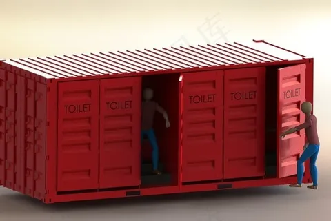 20x08x08集装箱厕所