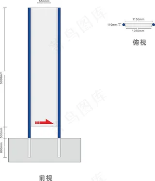 大型指示牌设计源文件