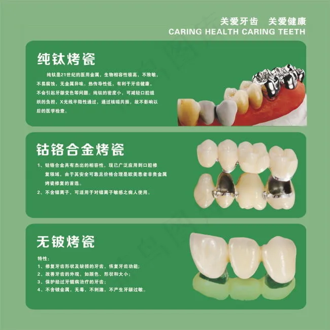 牙齿psd模版下载