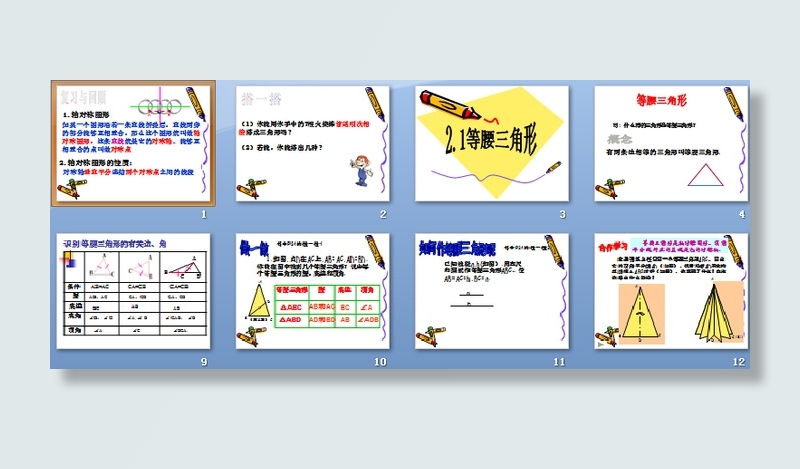 2.1 等腰三角形 课件2