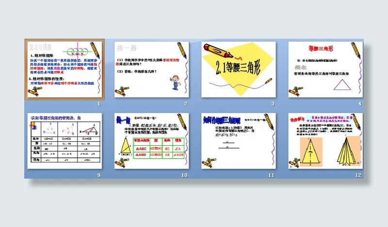 2.1 等腰三角形 课件2