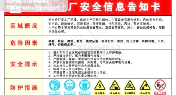 安全信息cdr矢量模版下载