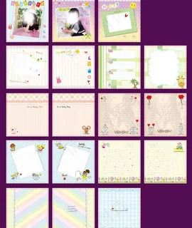 卡通笔记本图片