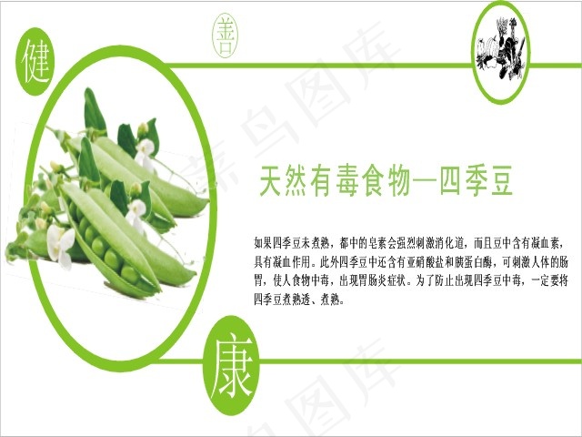 蔬菜养生cdr矢量模版下载