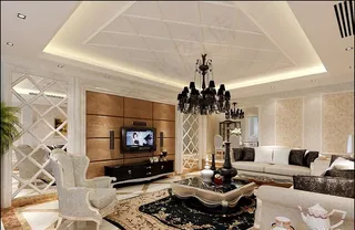 电视背景墙装修设计效果图