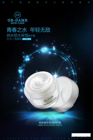 护肤品海报