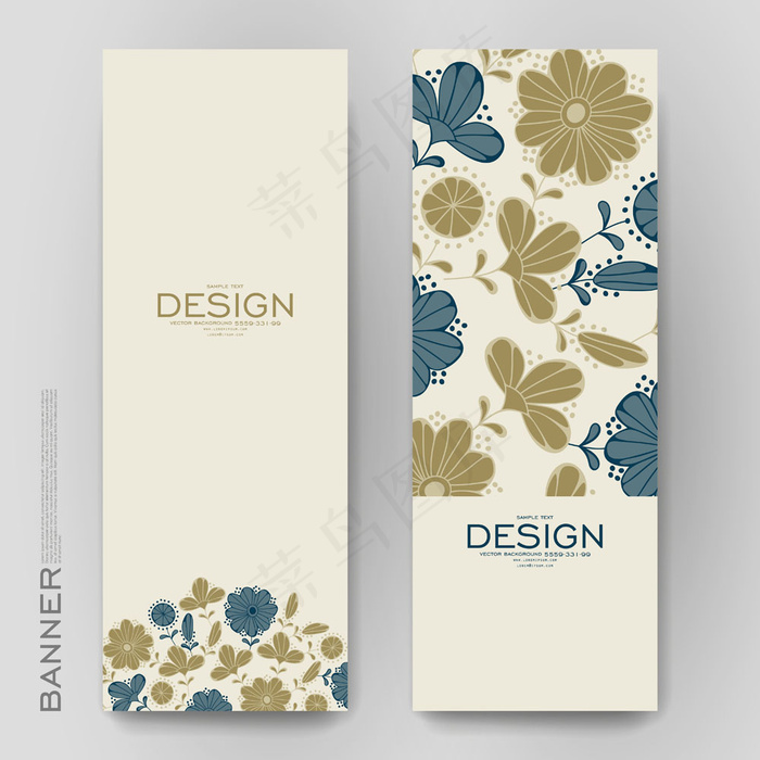植物花卉海报背景图片