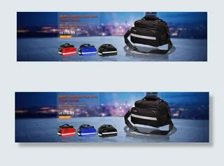 户外骑行包海报