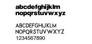 Genevieve 英文字体下载