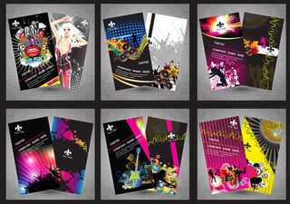 高档KTV名片设计模板