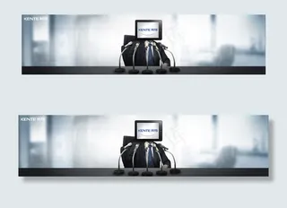 环保家电横幅广告PSD素材