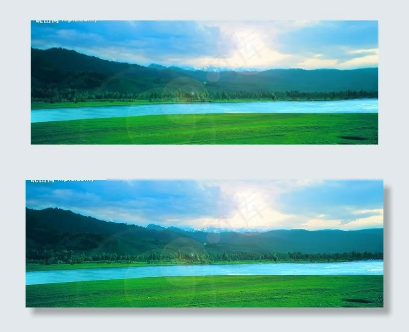 高精度风景画图片