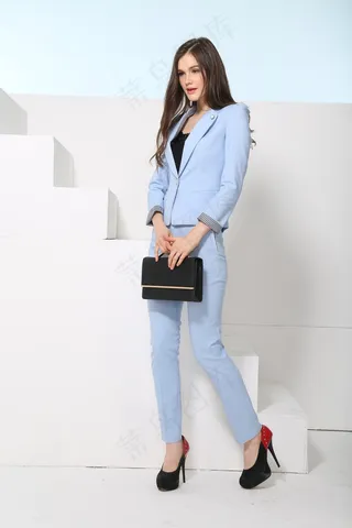 时尚职业美女OL图片