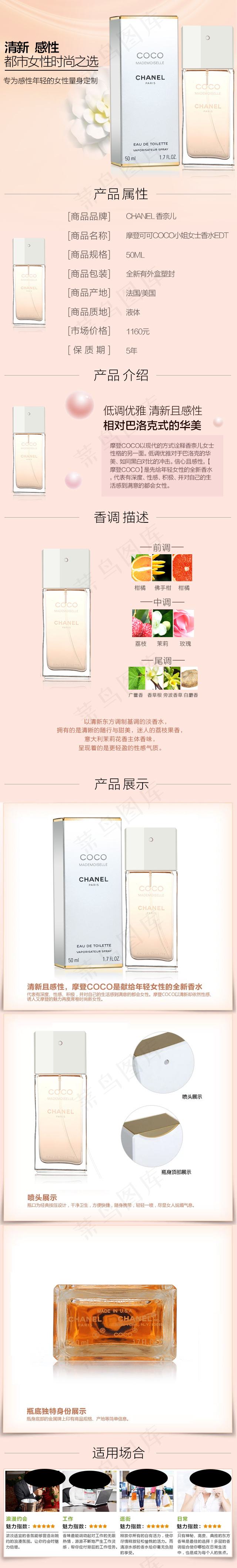陌陌香水psd模版下载