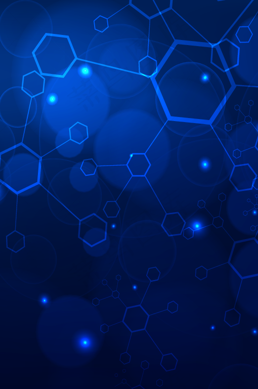 简约几何科技光线海报背景