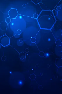 简约几何科技光线海报背景