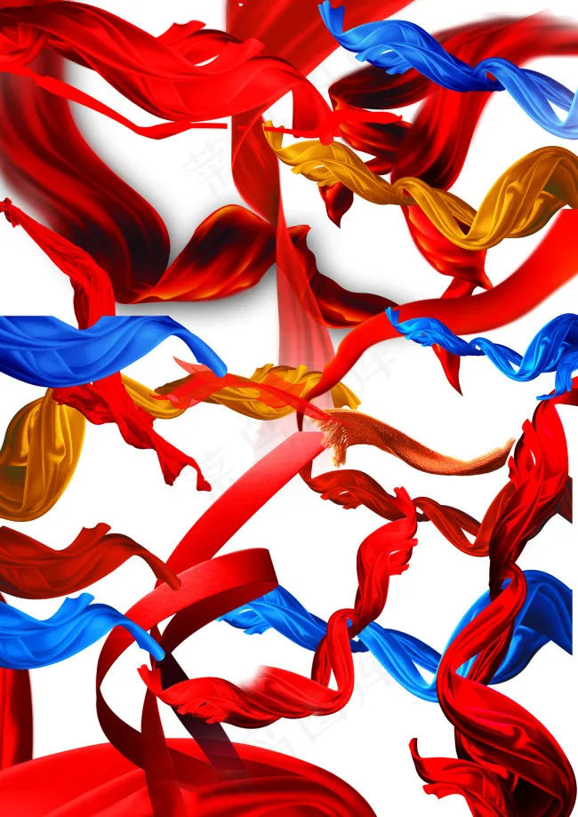 丝带(2480X3508(DPI:300))psd模版下载