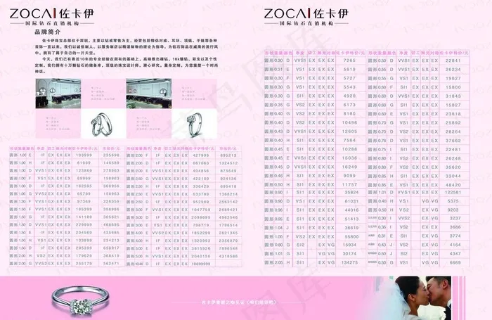 珠宝宣传图片psd模版下载
