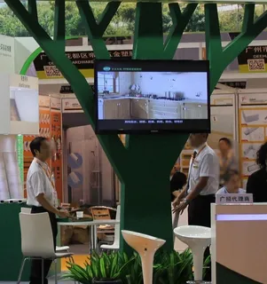 创意树木雕塑图片