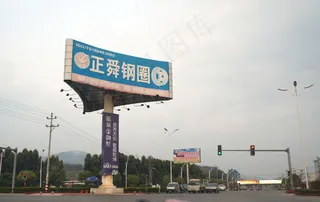 异形三面高立柱图片