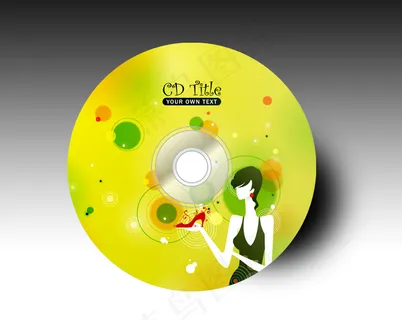 光盘封面设计 光盘模板下载