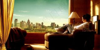 休闲房地产（隐藏图层）图片