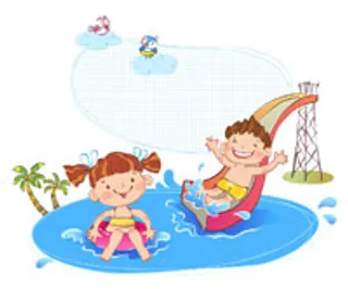 戏水乐园卡通动漫