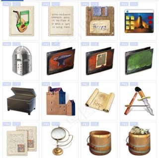 古典风桌面图标下载