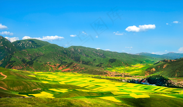 青海祁连山风景
