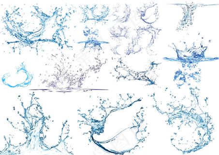 浪花素材ps笔刷