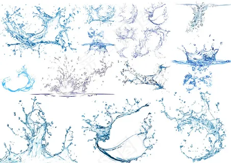 浪花素材ps笔刷